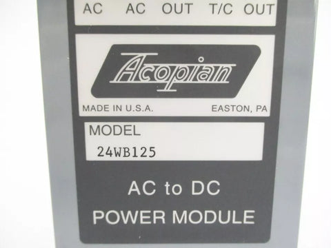 ACOPIAN 24WB125