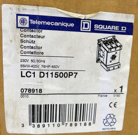 SCHNEIDER ELECTRIC TELEMECANIQUE LC1 D11500P7