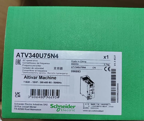 SCHNEIDER ELECTRIC ATV340U75N4