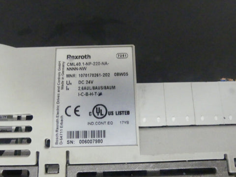 BOSCH REXROTH CML40.1-NP-220-NA-NNN-NW