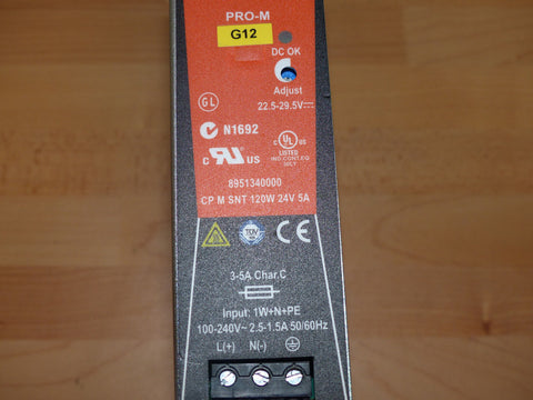 WEIDMULLER CP-M-SNT-120W-24V-5A