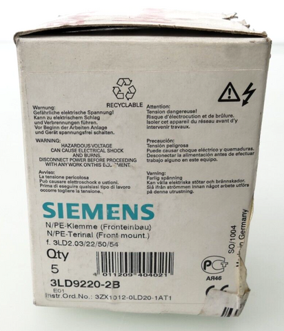 Siemens 3LD9220-2B