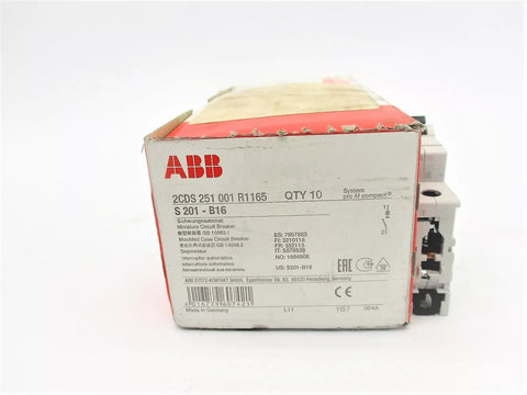 ABB S201-B16