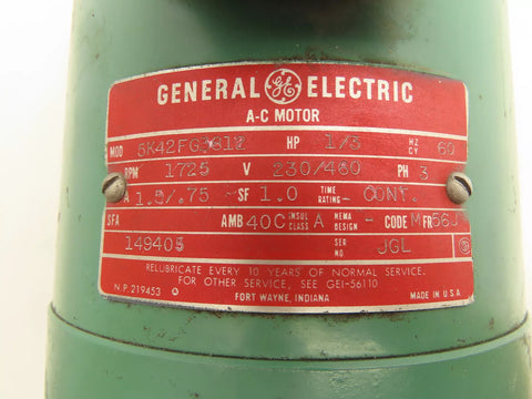 General Electric 5K42FG3812