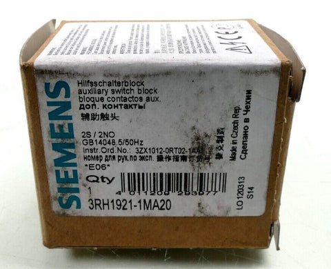 Siemens 3RH1921-1MA20