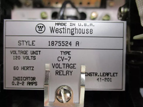 WESTINGHOUSE 1875524A