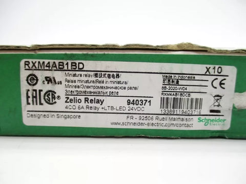 SCHNEIDER ELECTRIC RXM4AB1BD