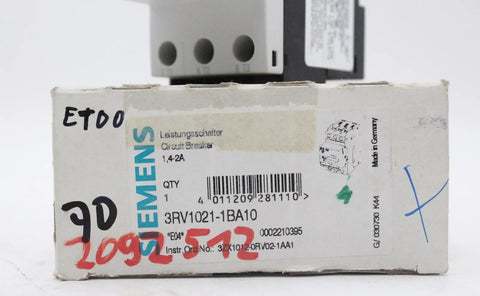 SIEMENS 3RV1012-1BA10