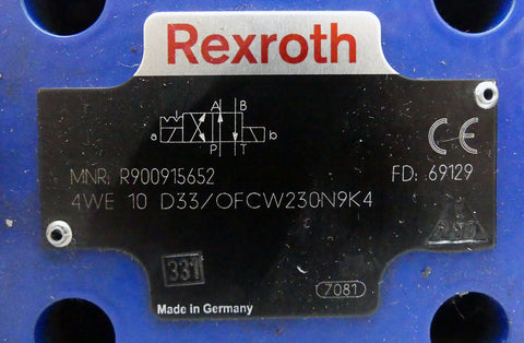 BOSCH REXROTH R900915652