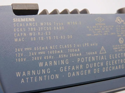 SIEMENS 6GK5786-2FC00-0AB0