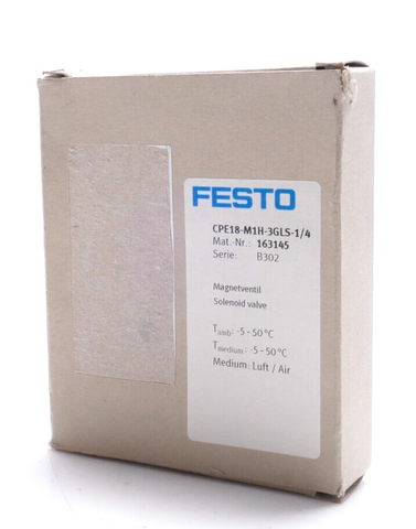 Festo CPE18-M1H-3GLS-1/4