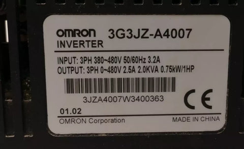 Omron 3G3JZ-A4007