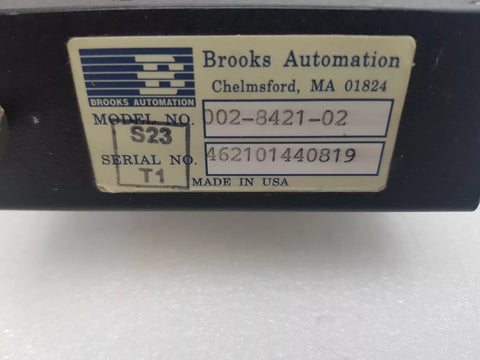 BROOKS AUTOMATION 002-8421-02