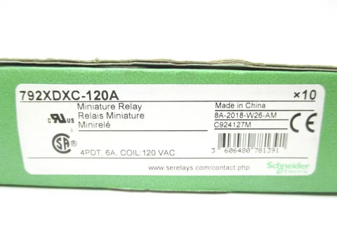 SCHNEIDER ELECTRIC 792XDXC-120A