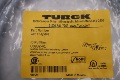 TURCK WKC 8T-3/S101