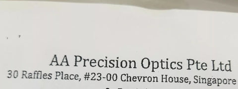 AA PRECISION OPTICS  P553RA/4