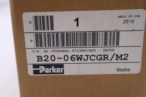 PARKER B20-06WJCGR/M2