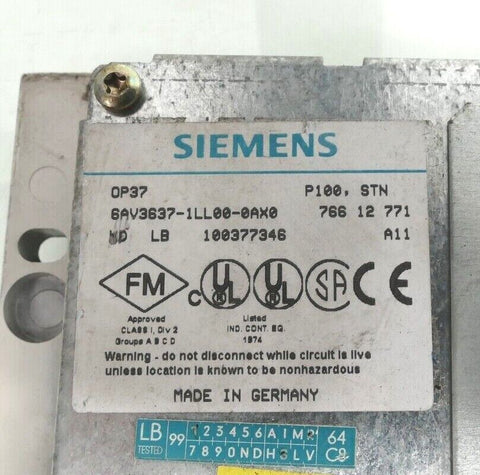 Siemens 6AV3637-1LL00-0AX0