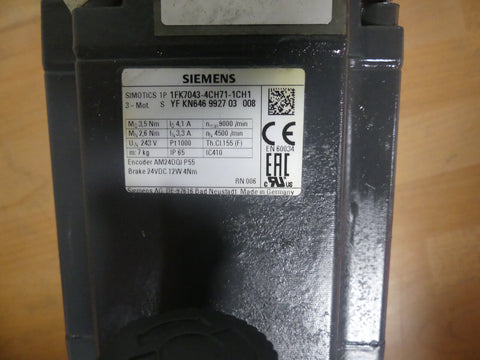 SIEMENS 1FK7043-4CH71-1CH1