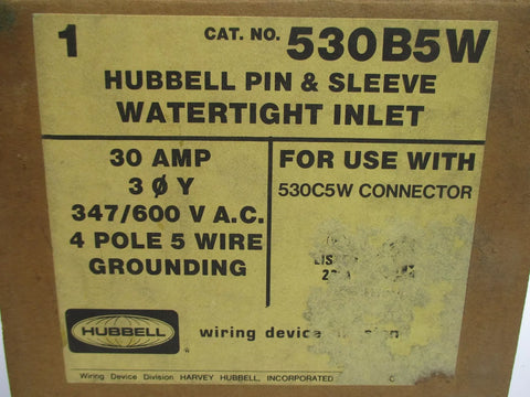 HUBBELLL 530B5W