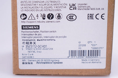 Siemens 3SE5112-0CH01