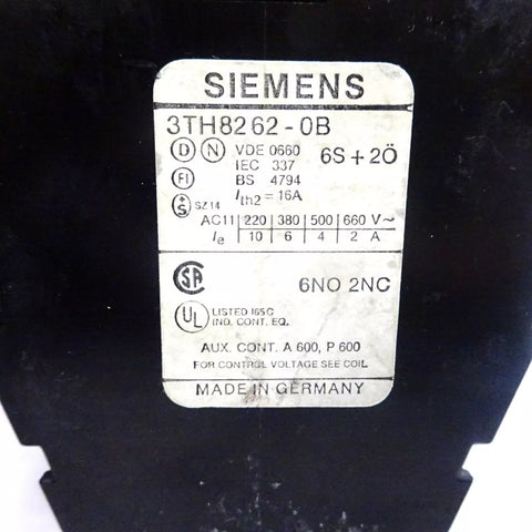 Siemens 3TH8262-0BB4