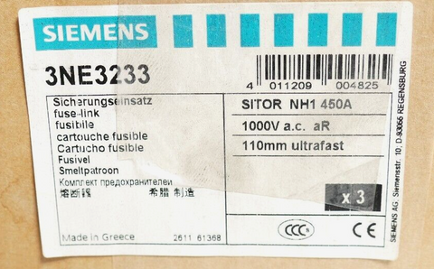 Siemens 3NE3 233