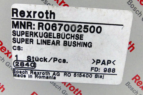 BOSCH REXROTH R067002500