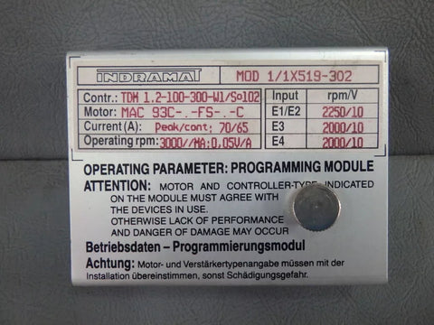 INDRAMAT  MOD1/1X519-302