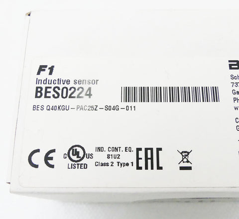 BALLUFF BES Q40KGU-PAC25Z-S04G-011