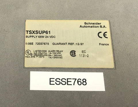 TELEMECANIQUE TSXSUP61