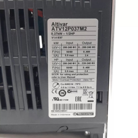 SCHNEIDER ELECTRIC ATV12P037M2