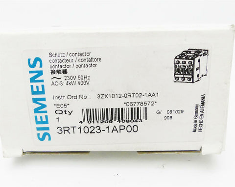 SIEMENS 3RT1023-1AP00