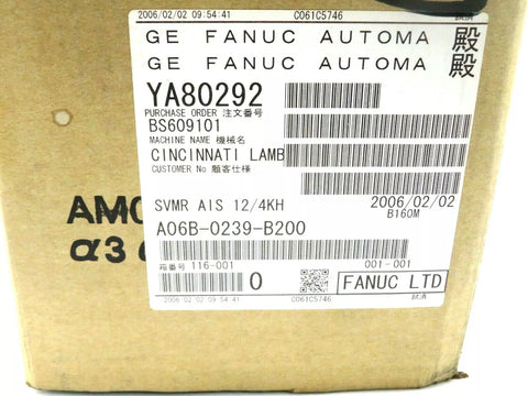 FANUC A06B-0239-B200