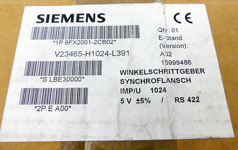 SIEMENS 6FX2001-2CB02