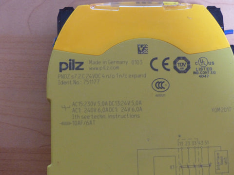 PILZ PNOZ-S7.2-C-24VDC-4N/O-1N/C-EXPAND