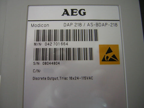 SCHNEIDER ELECTRIC MODICON AS-BDAP-218