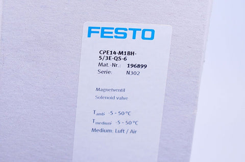 Festo CPE14-M1BH-5/3E-QS-6