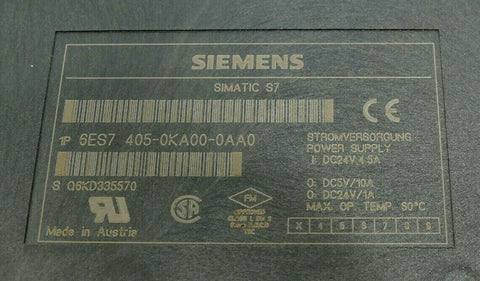 Siemens 6ES7405-0KA00-0AA0