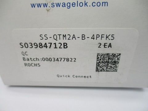 SWAGELOK SS-QTM2A-B-4PFK5