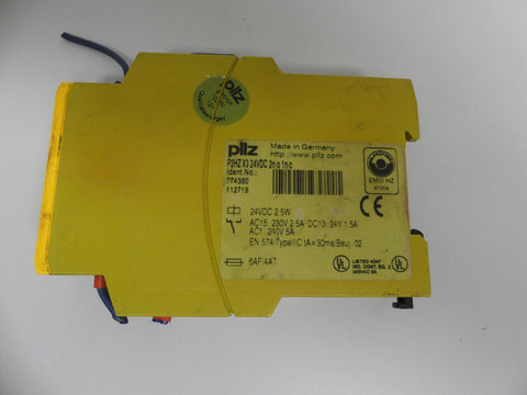 PILZ P2HZ-X3-24VDC-2N/O-1N/C