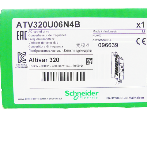 SCHNEIDER ELECTRIC ATV320U06N4B