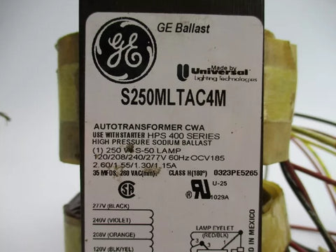 GENERAL ELECTRIC S250MLTAC4M