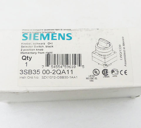 SIEMENS 3SB3500-2QA11