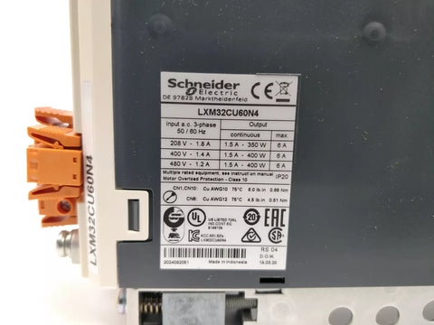 SCHNEIDER ELECTRIC LXM32CU60N4