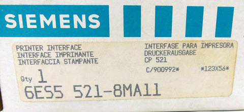 SIEMENS 6ES5521-8MA11