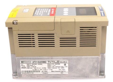 Schneider Electric ATV18U09M2