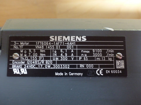 SIEMENS 1FT6064-1AF71-4AH1