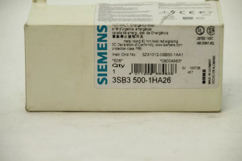 Siemens 3SB3500-1HA26