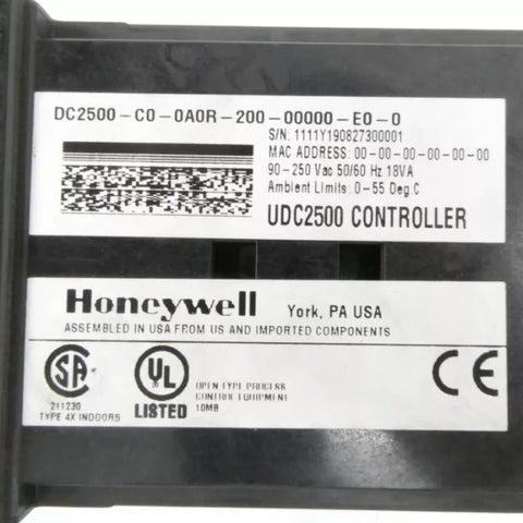 HONEYWELL DC2500-C0-0A0R-200-00000-E0-0